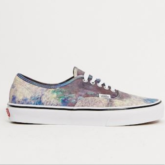 VANS WMNS MOMA X AUTHENTIC 'CLAUDE MONET WATER LILY Sneakers - Picture 11 of 16